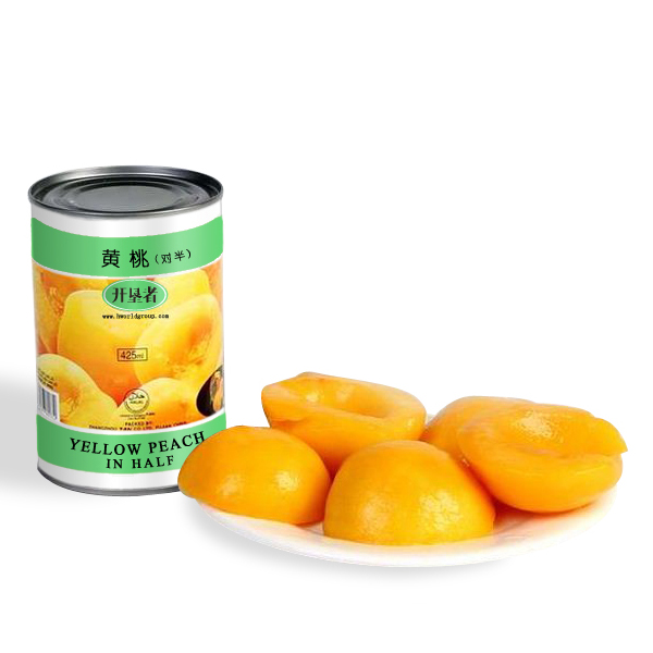CF11 Canned Yellow Peach Halves
