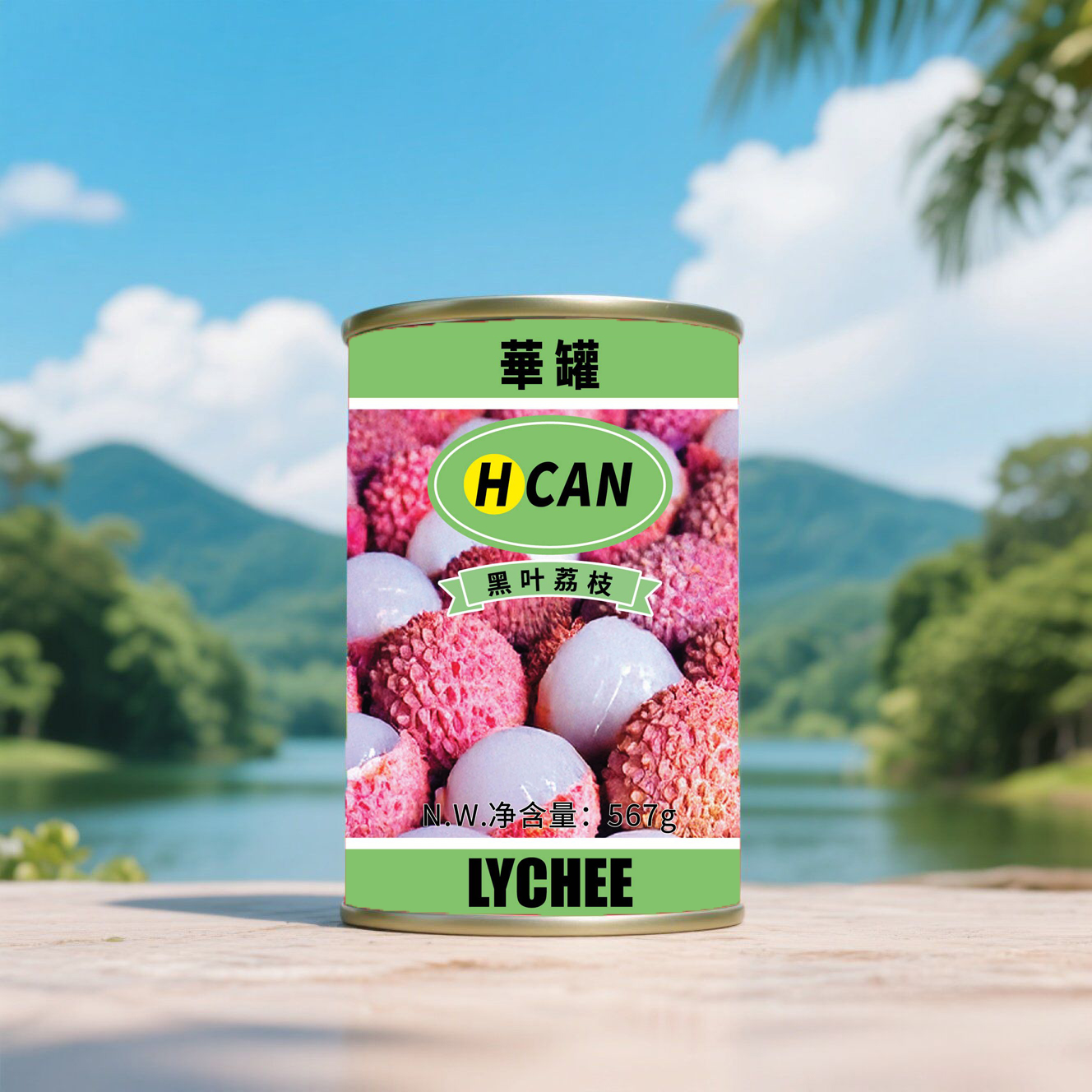 CF06 Canned Lychees in Syrup 24*567G